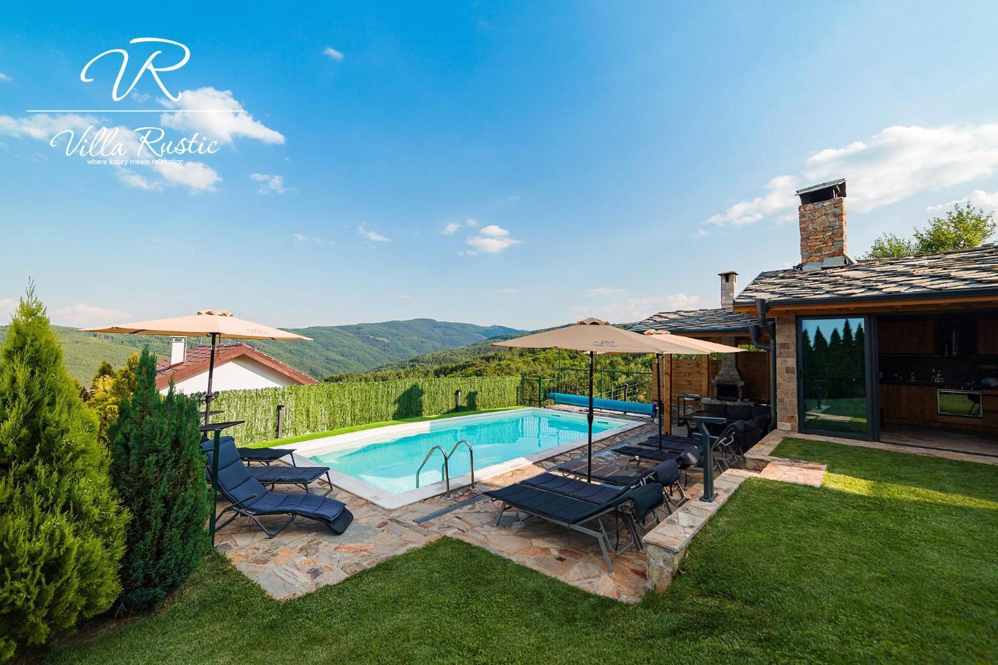 Вила Рустик / Villa Rustic Kyustendil Exterior foto