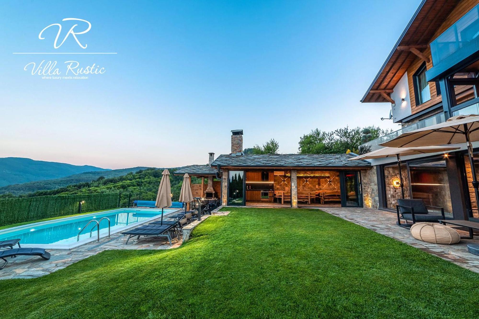 Вила Рустик / Villa Rustic Kyustendil Exterior foto